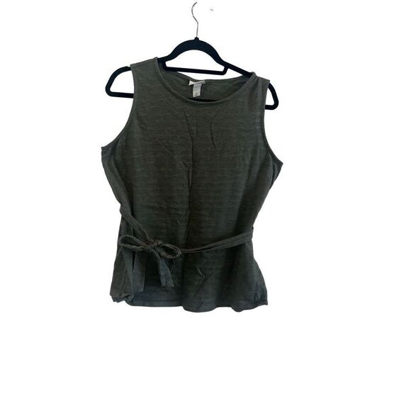 Ava & Viv waist tie tank 1X - Picture 1 of 4